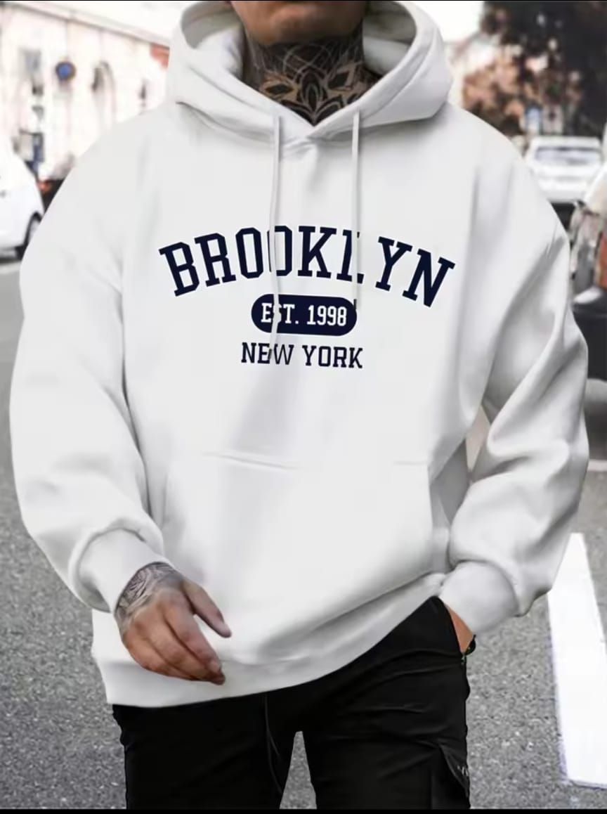 Men's Splatter Paint Hoodie - Edgy Streetwear Essential Key Selling Points: