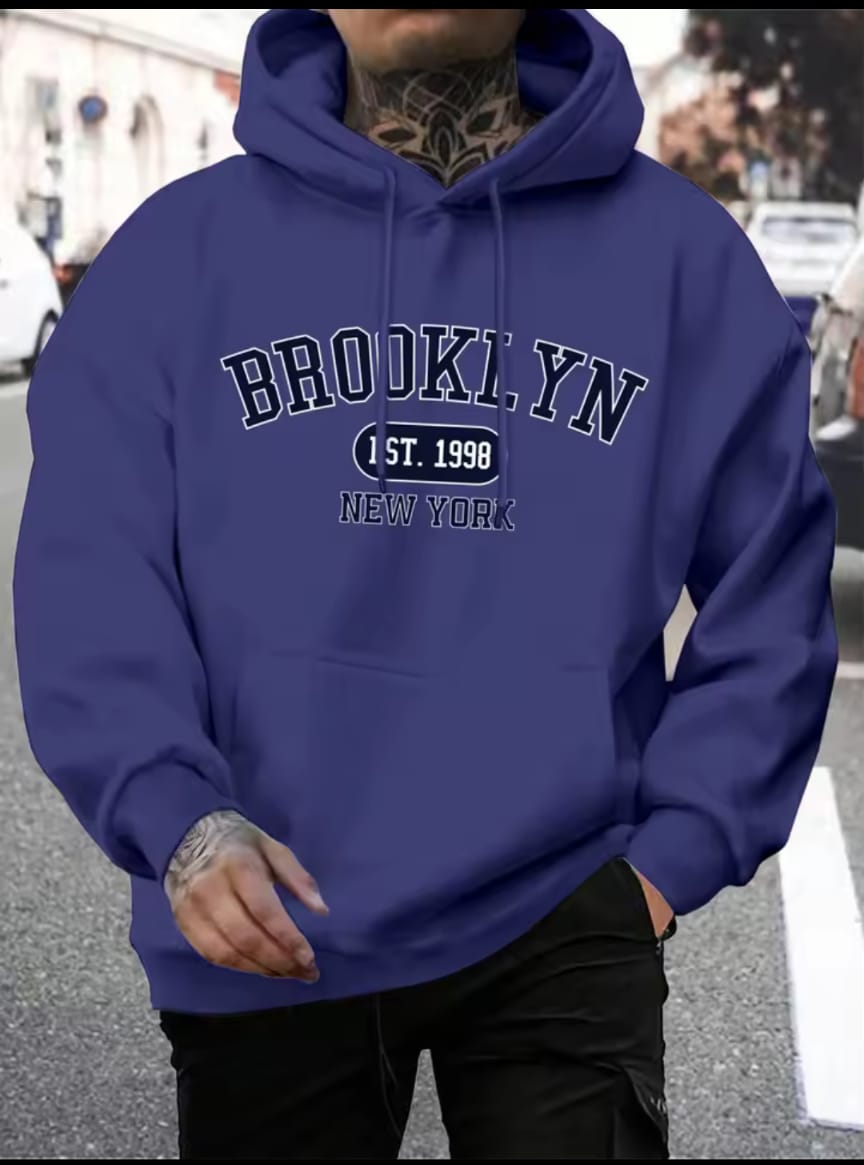 Men's Splatter Paint Hoodie - Edgy Streetwear Essential Key Selling Points: