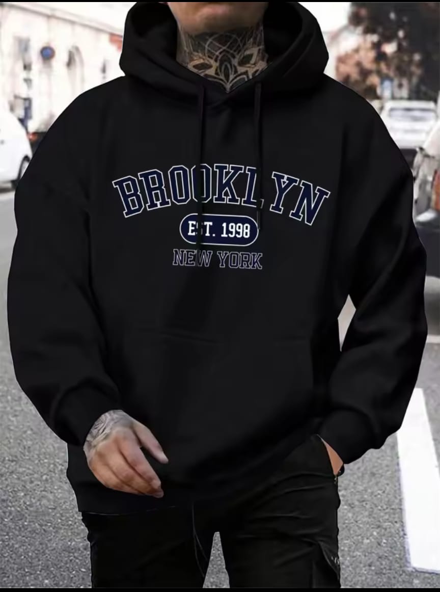 Men's Splatter Paint Hoodie - Edgy Streetwear Essential Key Selling Points: